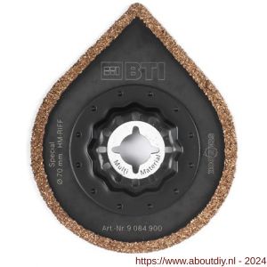 Multizaag BTI SL155 specieverwijderaar traanvorm HM-Riff Starlock diameter 70 mm SL - A40680336 - afbeelding 1