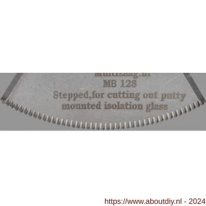 Multizaag MZ128 snijmes sikkel segment Supercut gekarteld blister 1 stuk SC MZ128 - A40680142 - afbeelding 2