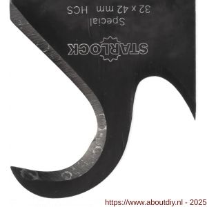 Multizaag BTI SL161 haaksnijmes Starlock 32 mm breed 93 mm lang SL - A40680340 - afbeelding 2