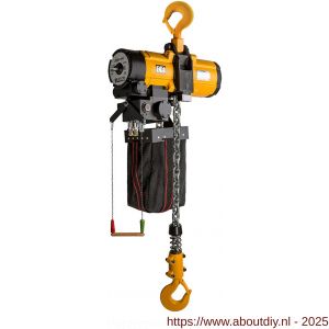 Delta pneumatische kettingtakel 3,2 ton met 3 m hijshoogte 1 part Atex zone 2 - A53101665 - afbeelding 1