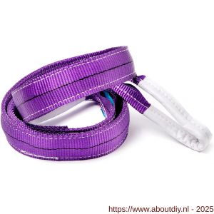 Deltasling hijsband 1 ton 0,5 m - A53100087 - afbeelding 1