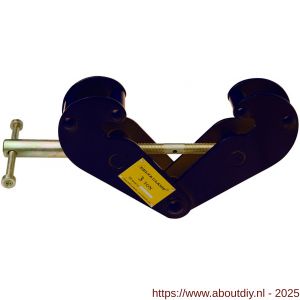 Delta Black balkklem 3 ton zwart - A53100163 - afbeelding 1
