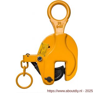 Delta verticaal plaatklem 2 ton - A53100166 - afbeelding 1