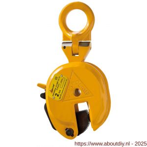 Delta universeel plaatklem 2 ton - A53101233 - afbeelding 1
