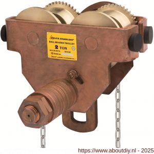Delta Sparkless kettingloopkat 10 ton 2,5 m bedieningshoogte - A53101217 - afbeelding 1
