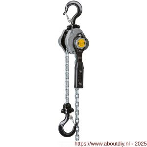 Delta Aluminium rateltakel 0,5 ton met 1,5 m hijshoogte - A53101481 - afbeelding 1