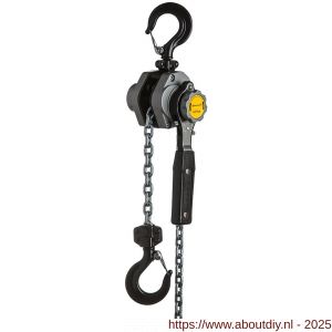Delta Aluminium rateltakel 0,75 ton met 1,5 m hijshoogte - A53101483 - afbeelding 1