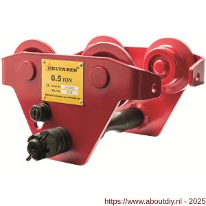 Delta Red duwloopkat 10 ton - A53101172 - afbeelding 1