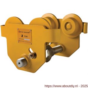 Delta Yellow duwloopkat 2 ton - A53101167 - afbeelding 1
