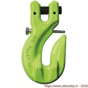 Deltalock Grade 100 gaffel inkorthaak met veiligheidspin 2,5 ton - A53100950 - afbeelding 1