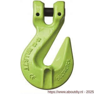 Deltalock Grade 100 gaffel inkorthaak 1,4 ton - A53100949 - afbeelding 1