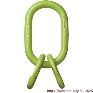 Deltalock Grade 100 topschalm met verloopring 3 ton - A53100823 - afbeelding 1