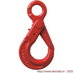Deltalock Grade 80 veiligheids ooghaken 12,5 ton - A53101003 - afbeelding 1