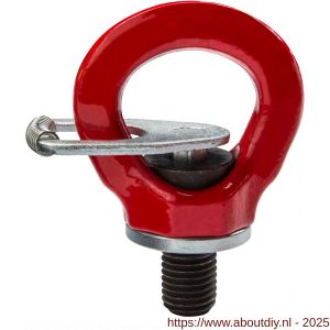 Deltalock Grade 80 draaibare oogbout M8x12 mm 0,8 ton - A53100755 - afbeelding 1