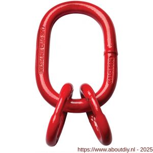 Deltalock Grade 80 topschalm met verloopringen 67 ton - A53100799 - afbeelding 1