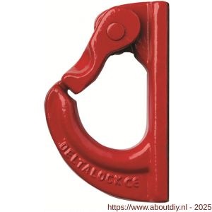 Deltalock Grade 80 aanlashaak met klep 1 ton - A53100901 - afbeelding 1