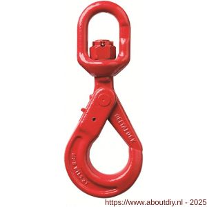 Deltalock Grade 80 veiligheids wartelhaak onbelast wartelen 12,5 ton - A53101034 - afbeelding 1
