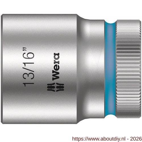 Wera 8790 HMC Zyklop hand- en machinedop met 1/2 inch aandrijving 13/16 inch x 37 mm - A227400292 - afbeelding 1