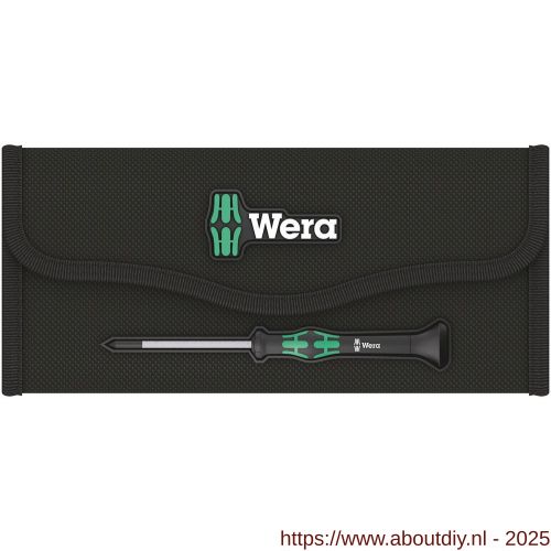 Wera 9454 vouwetui voor Kraftform Micro schroevendraaiers maximaal 12 delig leeg 235x115 mm - A227403501 - afbeelding 1