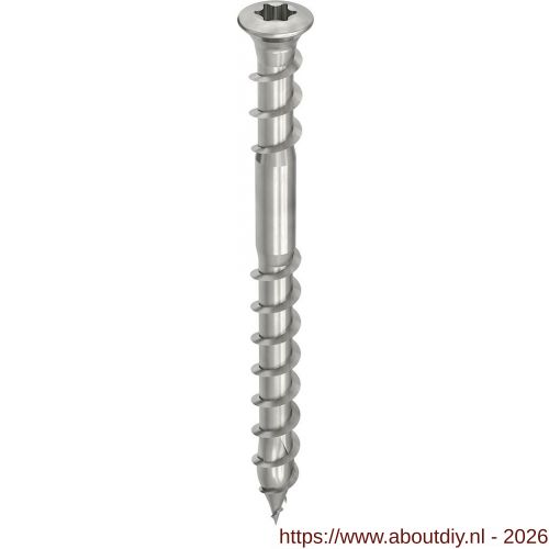 Heco-Topix-Plus A4 5,0x50 mm vlonderschroef verzonken lenskop Heco-Drive HD 20 onderkopdraad blank glijcoating 200 stuks VARIANTA verpakking - A50803372 - afbeelding 1