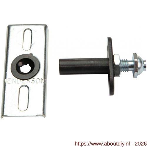 Henderson 289B vouwdeurbeslag Husky Folding onderspeun - A20300813 - afbeelding 1