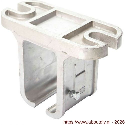 Henderson 3AX/305 schuifdeurbeslag 305 raildrager plafond verbinding aluminium voor rail 305 - A20300738 - afbeelding 1