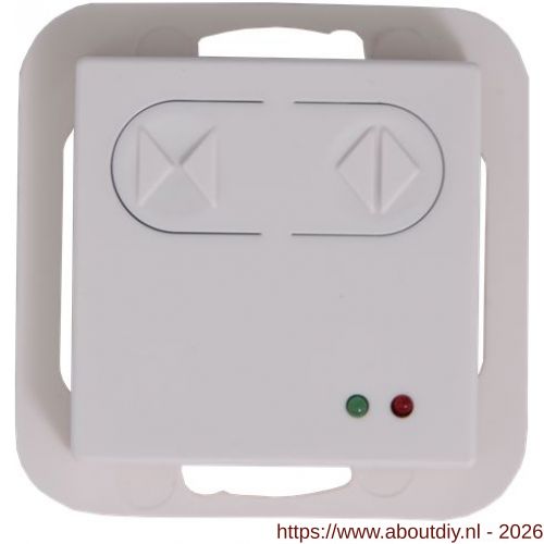 Henderson ES/WF schuifdeurbeslag Evolve inbouwschakelaar compleet wit - A20300604 - afbeelding 1