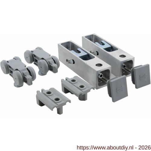 Henderson LH100 schuifdeurbeslag 280-Husky deurpakket voor minimale inbouwhoogte - A20300207 - afbeelding 1