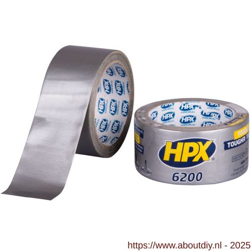 HPX Pantser reparatie tape zilver 48 mm x 10 m - A51700227 - afbeelding 1