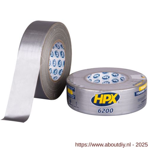 HPX Pantser reparatie tape zilver 48 mm x 50 m - A51700238 - afbeelding 1