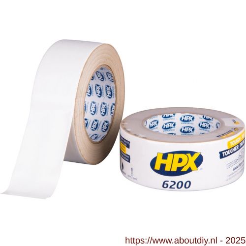 HPX Pantser reparatie tape wit 48 mm x 25 m - A51700231 - afbeelding 1