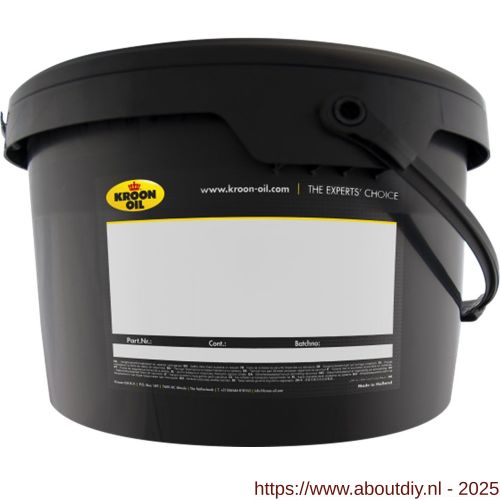 Kroon Oil MP Lithep Grease EP2 vet universeel 5 kg bus - A21501233 - afbeelding 1