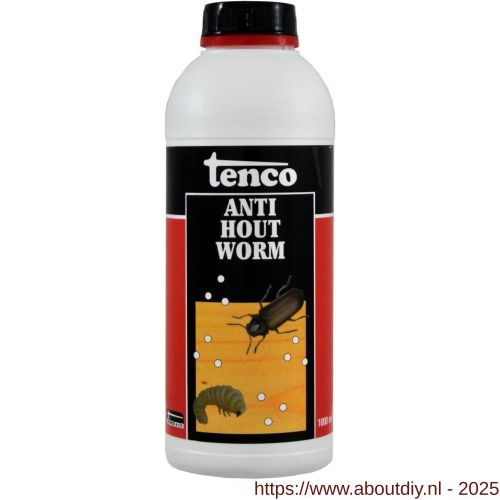 Tenco Anti-Houtworm kleurloos blank 1 L blik - A40710317 - afbeelding 1