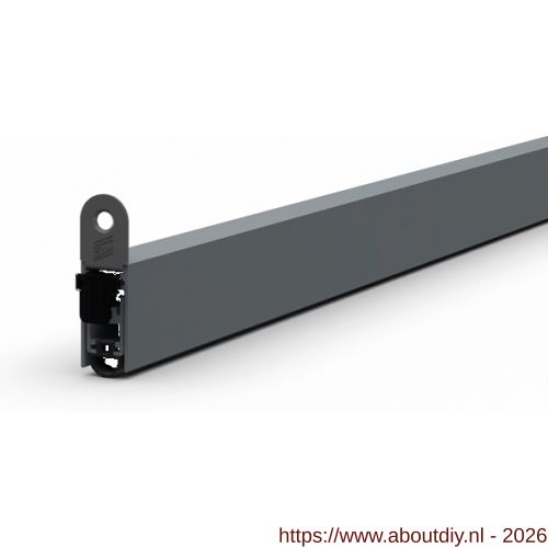 Ellen Matic valdorpel aluminium Uni-Proof 122,8 cm - A51010192 - afbeelding 1