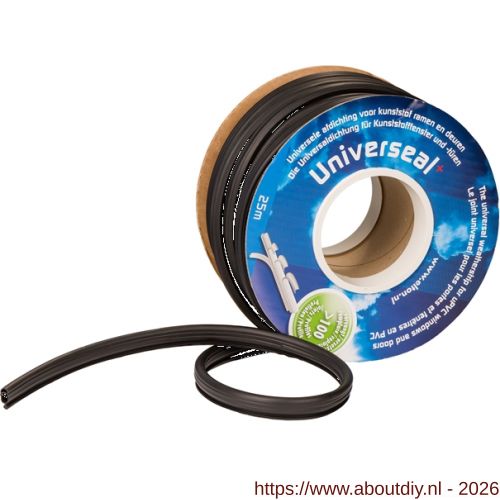 Ellen renovatie afdichtingsprofiel kunststof Universal Plus 25 m - A51010004 - afbeelding 1