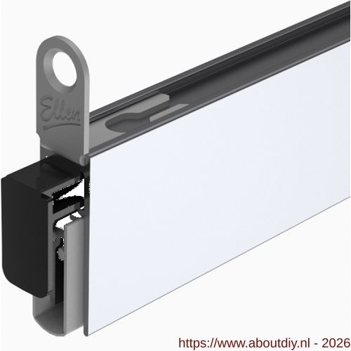 Ellen Matic valdorpel geluidsdempend aluminium Slim Soundproof 82,8 cm - A51010338 - afbeelding 1
