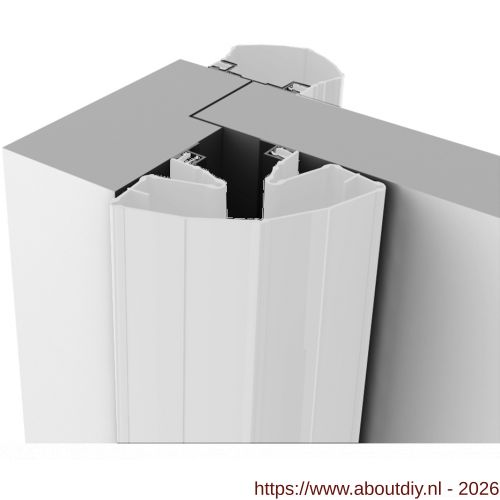 Ellen vingerbeschermingsprofiel Professioneel Finprotect Plus 50-90 wit 250 cm - A51010057 - afbeelding 1