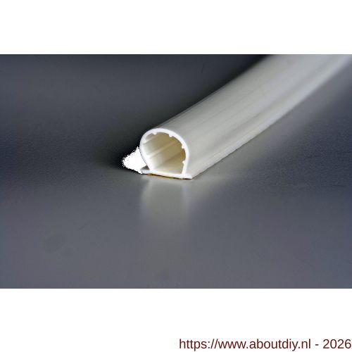 Ellen inbouwprofiel tochtband siliconen zelfklevend Weatherstrip Silicon wit 6 m - A51010412 - afbeelding 1