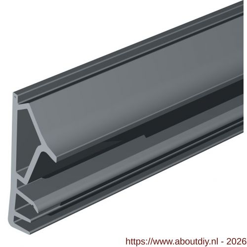 Ellen tochtprofiel kaderprofiel kunststof 1801 SCF 150 m 18 mm - A51010010 - afbeelding 1