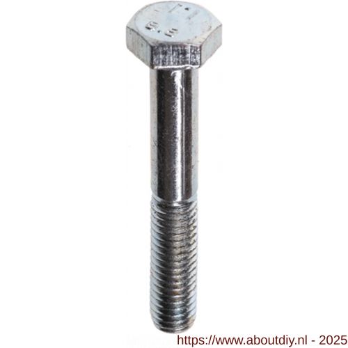 ASF zeskantbout DIN 931 M6x190 mm RVS A2 - A40811498 - afbeelding 1