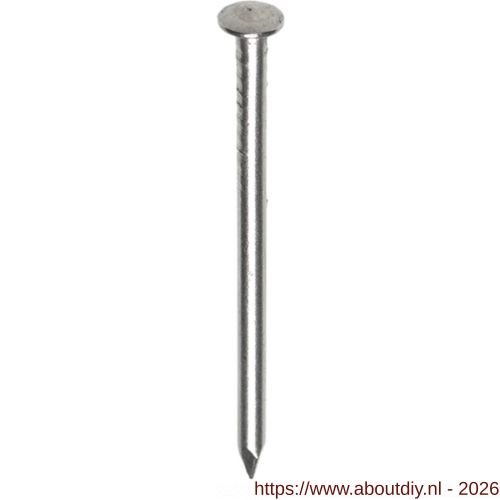 HJZ nagel 1.8x30 mm bombe kop RVS A2 1 kg - A40870054 - afbeelding 1