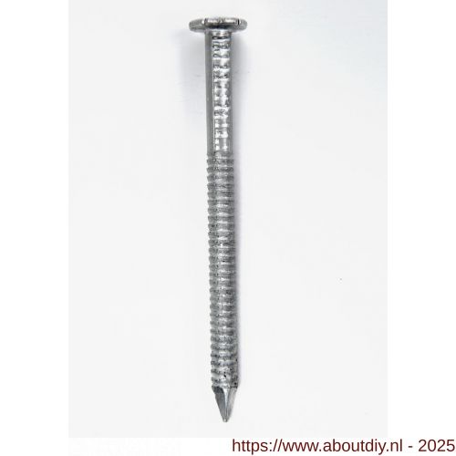 HJZ ringnagel 5.3x95 mm platte kop aluminium - A40870216 - afbeelding 1