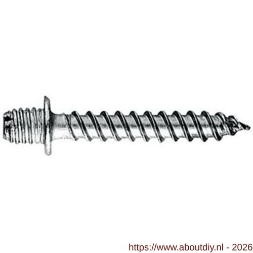Index AB-TA schroef voor buisklem M6x30 mm verzinkt zak - A40901847 - afbeelding 1