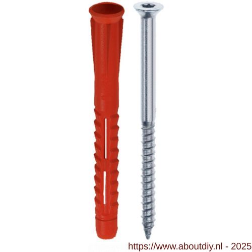 Tox Constructor universeel lange plug 6x50 mm met schroef - A40896054 - afbeelding 1