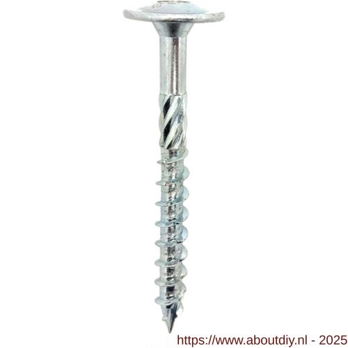 Woodies Ultimate 6,0x260/80 mm tellerkop TK Torx T 30 verzinkt - A40800106 - afbeelding 1