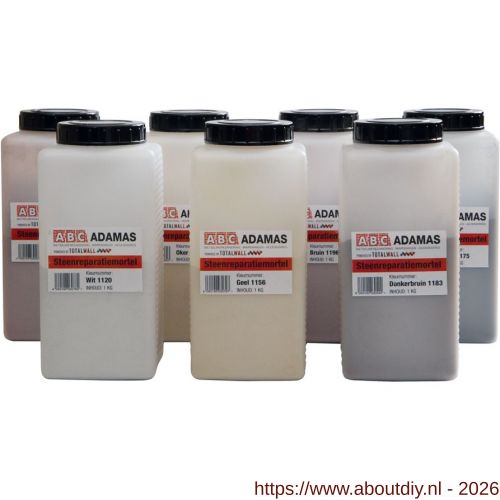 ABC Adamas steenpasta 1 kg 1196 bruin - A40875265 - afbeelding 1