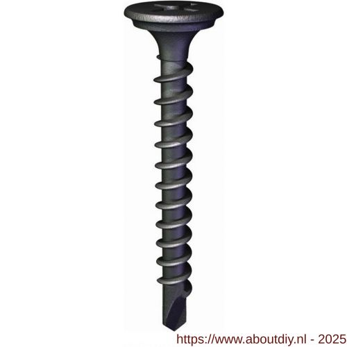Grabber snelbouwschroef fijne draad 3,5x45 mm boorpunt - A40894079 - afbeelding 1