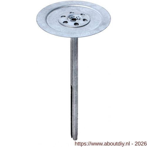 Klimas MLN stalen isolatiehouder 8x170 mm diameter 35 mm verzinkt - A40897044 - afbeelding 1