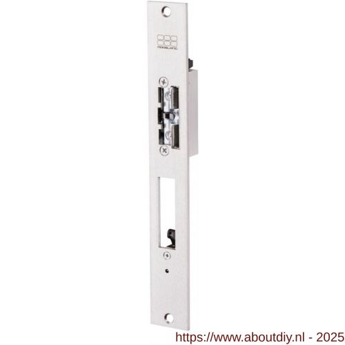 Maasland RST25U elektrische deuropener ruststroom lange brede sluitplaat 12-28 V DC nachtschootcontact dagschootsignalering schootgeleider - A11301699 - afbeelding 1