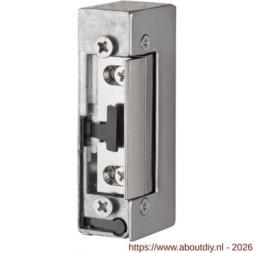 Maasland RBT00U elektrische deuropener ruststroom zonder sluitplaat 12-28 V DC dagschootsignalering 780 kg - A11301668 - afbeelding 1